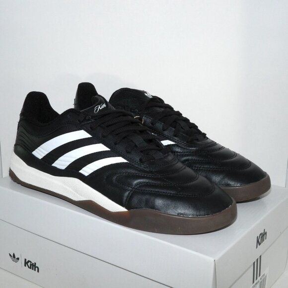 Kith x Adidas Koresco National Black Gum JR9201 Football Soccer Mens US 11.5 NEW - Picture 5 of 10